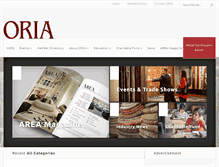 Tablet Screenshot of oria.org