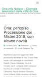 Mobile Screenshot of news.oria.info