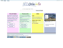Tablet Screenshot of oria.info